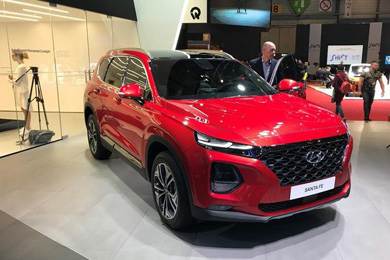日內瓦車展：實拍現(xiàn)代全新格越，追求實用性的SUV